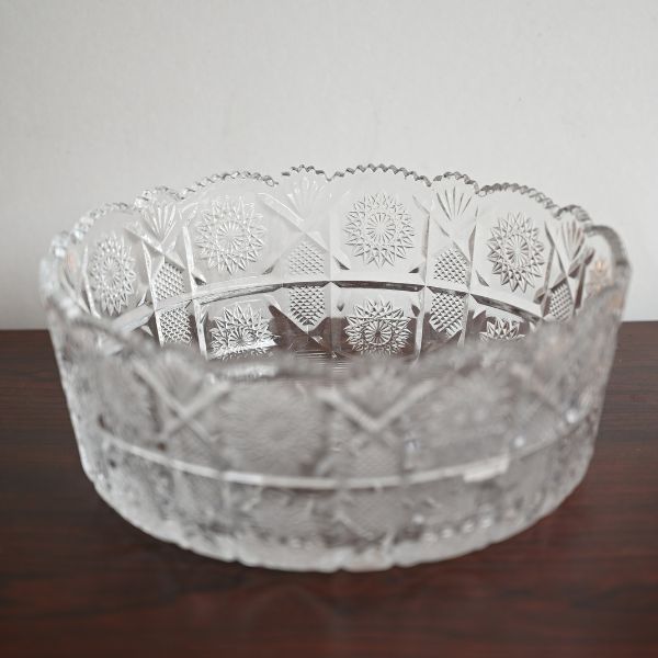 Heritage Cut-Glass Centerpiece