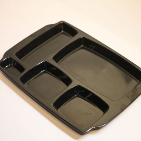 The DuraPlate 5-Compartment Meal Tray - Single piece