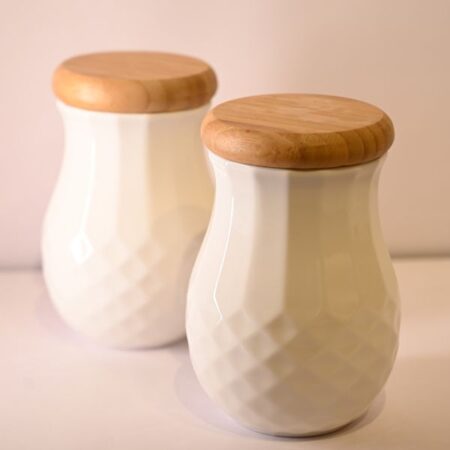 Ceramic Jar Set of 2