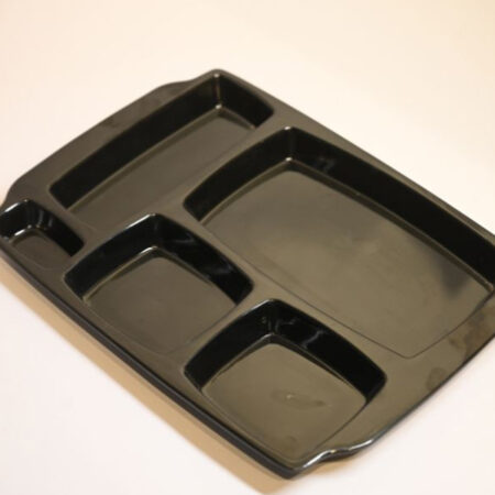 The DuraPlate 5-Compartment Meal Tray - Single piece