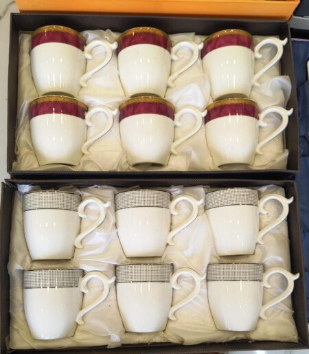 Lp B7 132... La Platina  Ceramic 6pcs Cup set  Mix design