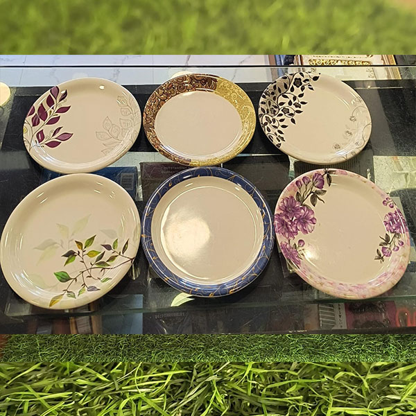 Melamine quarter plate