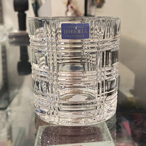 Bohemia Czech Republic Whiskey Glass Set of 6pcs