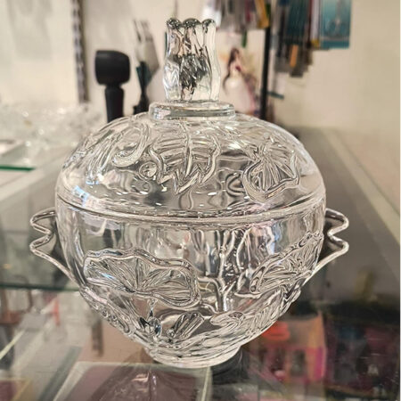 JZ 516 Elegance Glass Candy Bowl