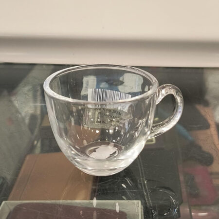Shinemax Clear Glass Tea & Coffee Cup